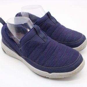 Ryka Adel Sneakers Shoes Womens Navy Blue Slip On Comfortable Size 7.5M